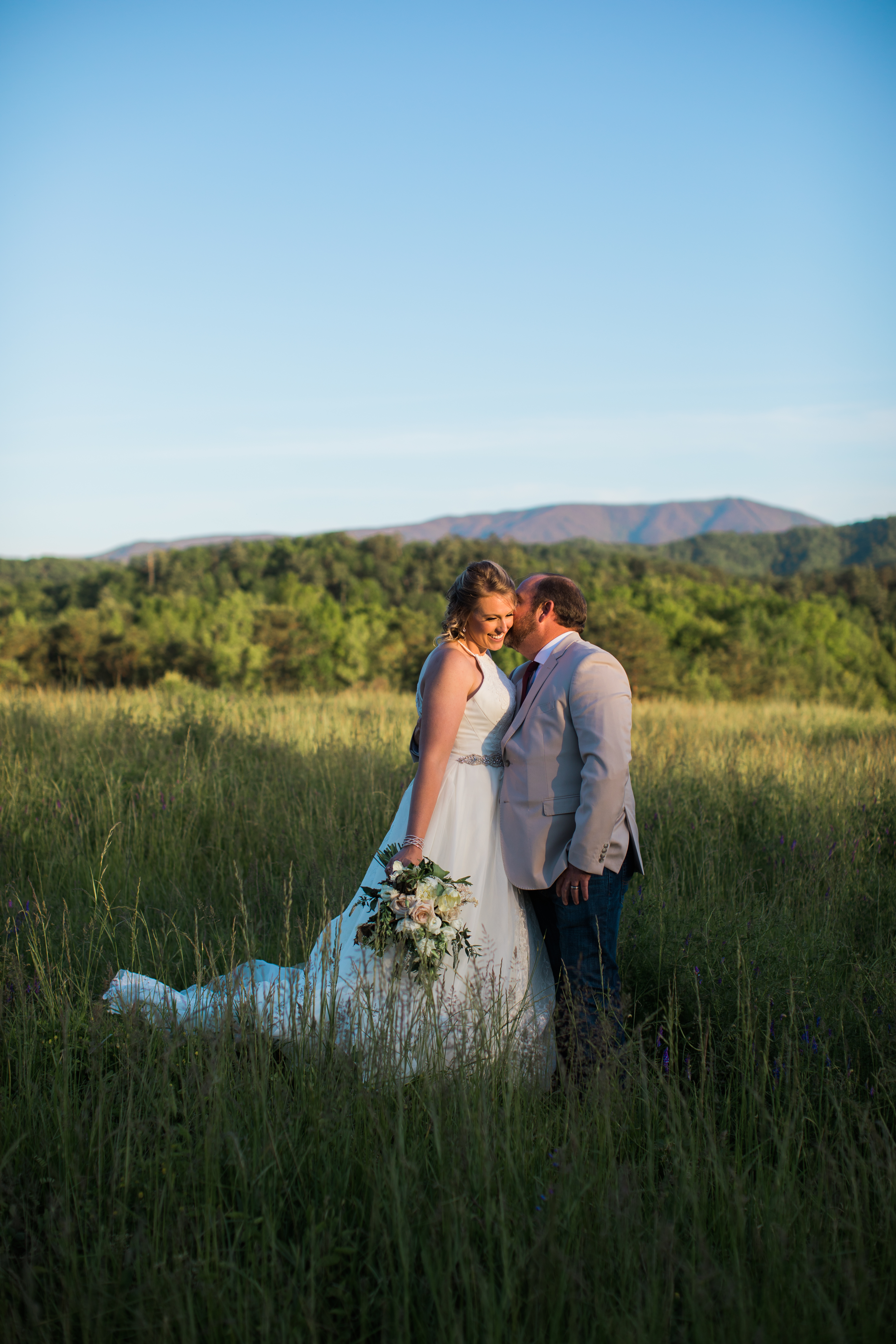 Cabin wedding photos in the Smokies