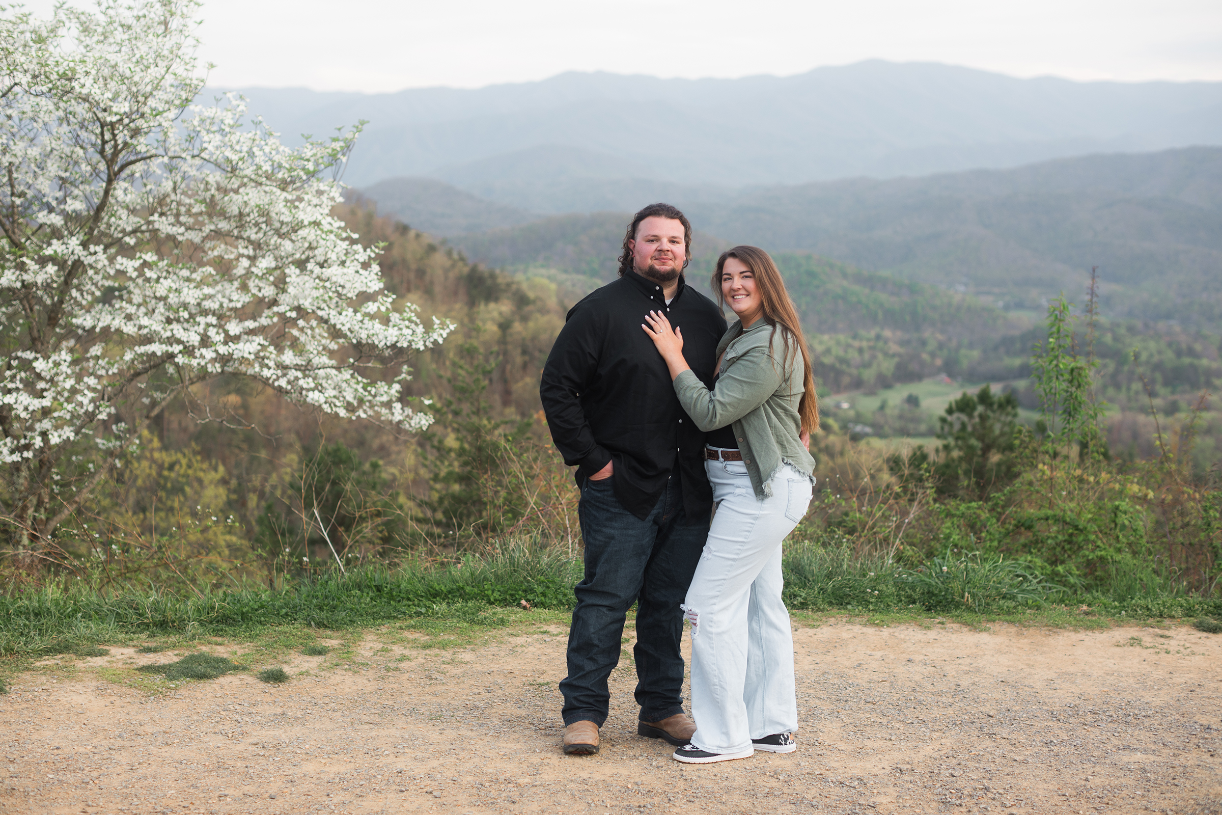 A Spring Foothills Parkway Engagement
